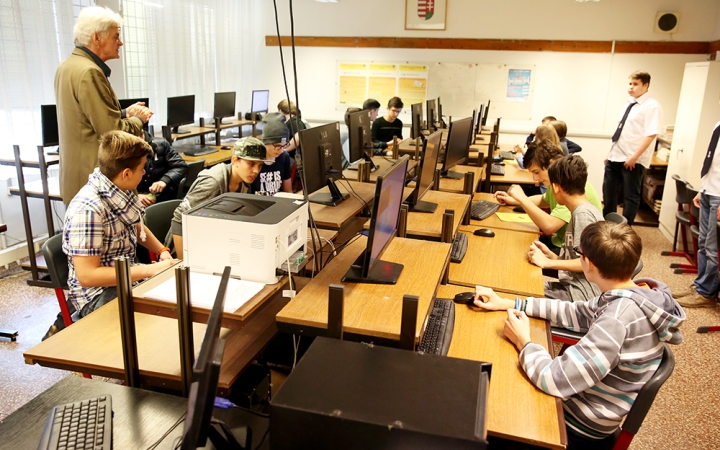 Informatika verseny a Rudasban