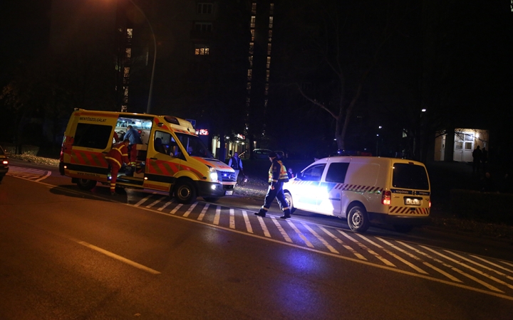 Gyalogosgázolás az Aranyvölgyi úton