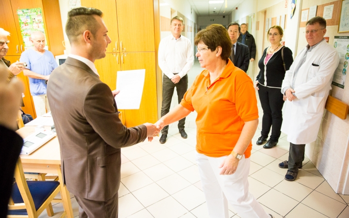 Újabb adomány a gyermekosztály számára