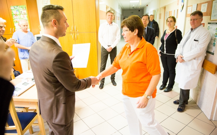 Újabb adomány a gyermekosztály számára Újabb adomány a gyermekosztály számára