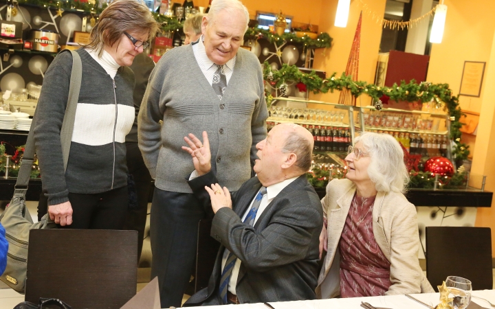 Közös ünnepléssel búcsúztatták az évet