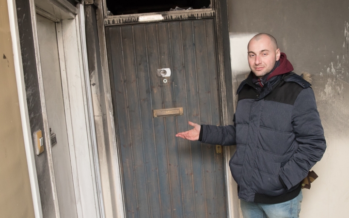 A tűzből mentette ki az anyát és gyermekét