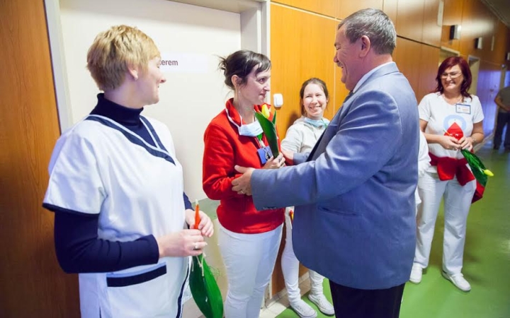 Ápolók Napja - Képviselői látogatás a kórházban