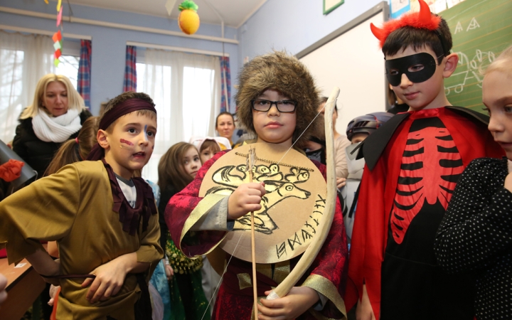 Farsangolás a könyvtárban