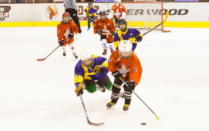 Világbajnoki mezőny a jégcsarnokban