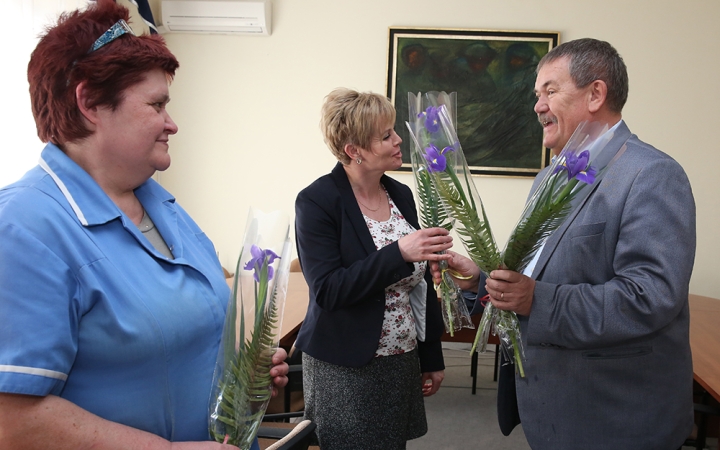 Kollégiumi bejárás, meglepetéssel