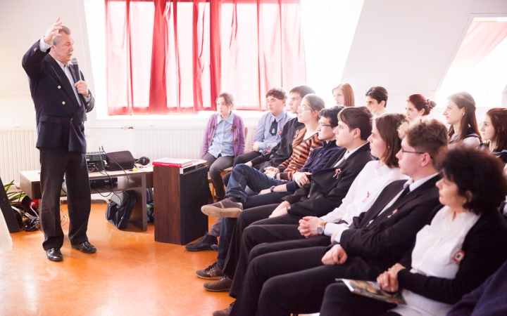 Farkas Bertalan a gimiben