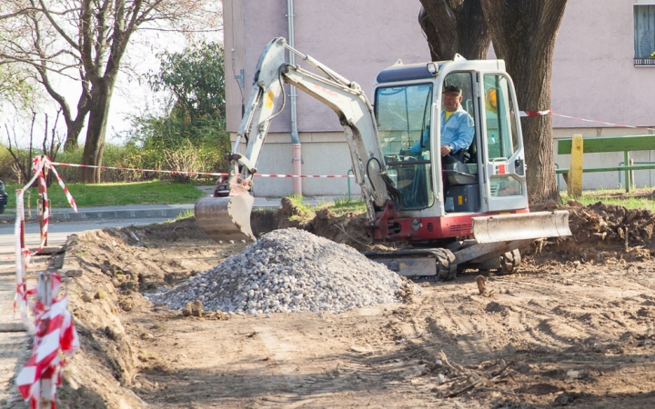 130 négyzetméteres új parkoló épül