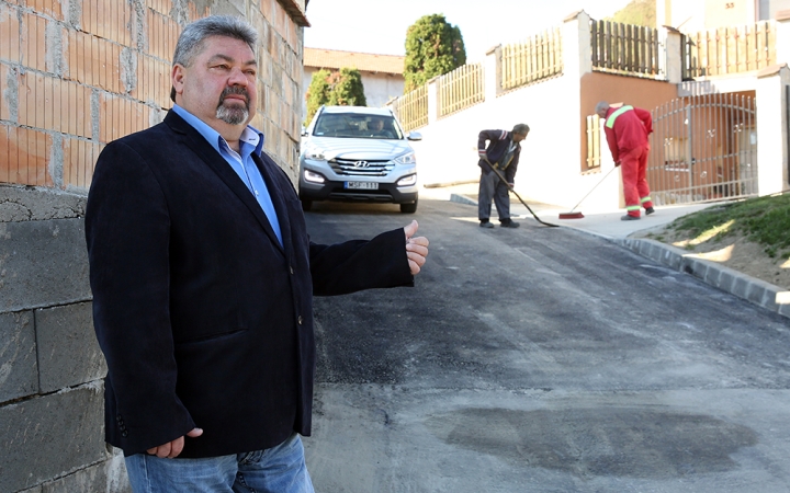 Folytatódó útfelújítás Óvárosban