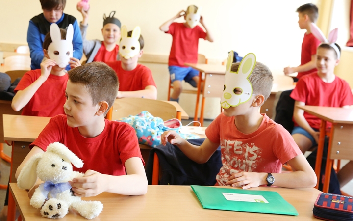 Nyuszi kupa a gimiben