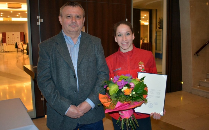 Miniszterelnöki gratuláció Kovács Zsófiának!