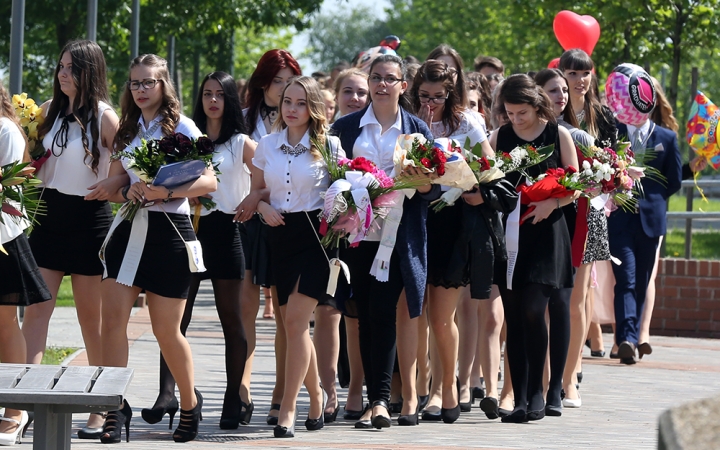 Rudasos ballagás, polgármesteri köszöntővel