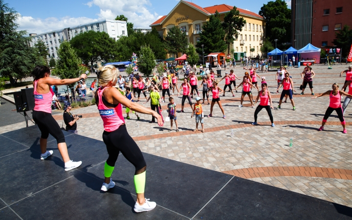 Mozgásnap a főtéren Mozgásnap a főtéren