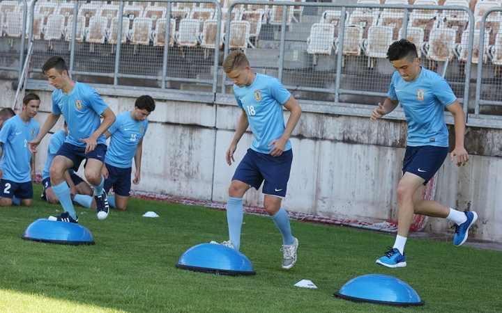 Már munkában a labdarúgók