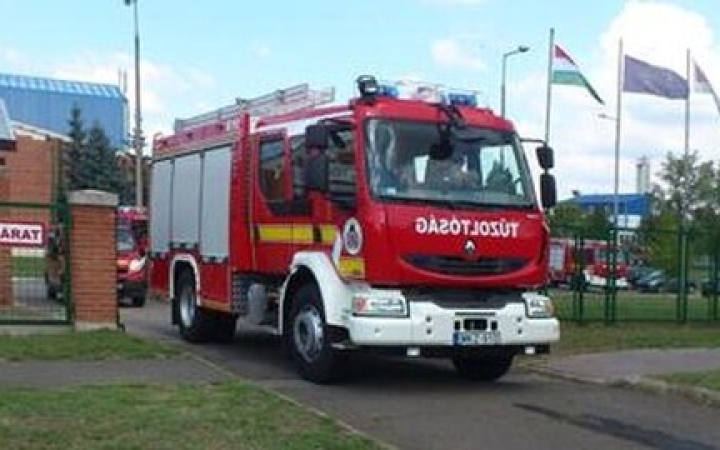 Új tűzoltóautó Fejér megyében