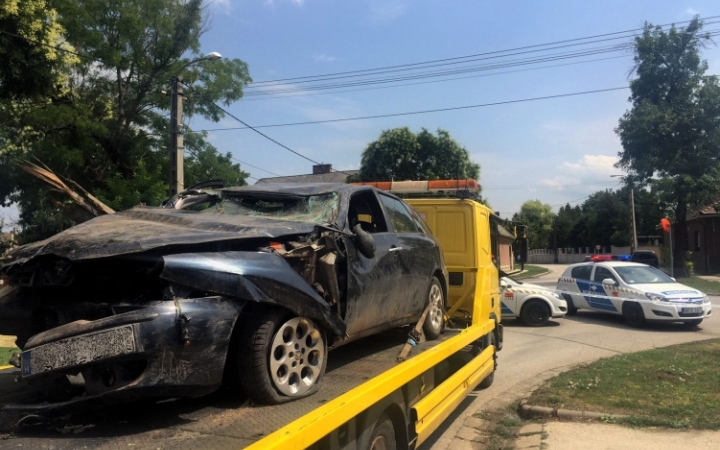 Túl gyorsan, öv nélkül - Halálos baleset