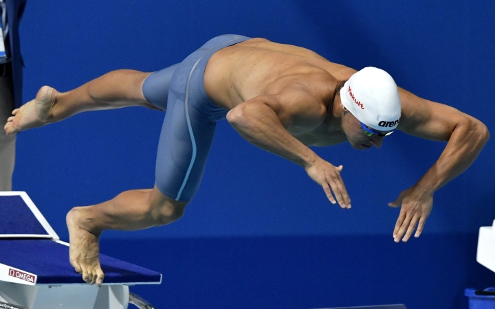 Takács Krisztián 15. lett 50 méter gyorson