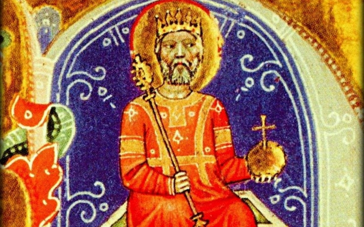 "Szent István nézz Mennyből le" 