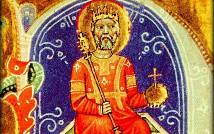 "Szent István nézz Mennyből le" 