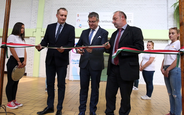 "A felújítás nyertesei mi, dunaújvárosiak vagyunk"