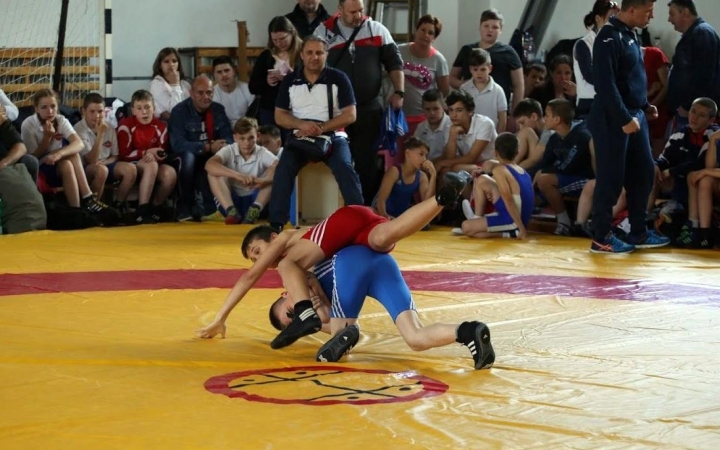 A döntőkért küzdöttek a birkózók