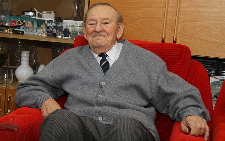 Károly Bácsi köszöntése