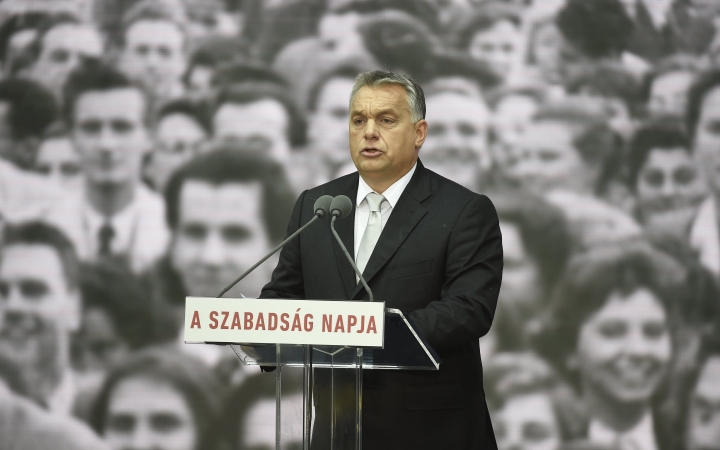 Orbán: a forradalom nemzeti forradalom volt