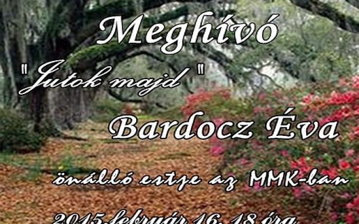 Jutok majd - egyszemélyes irodalmi performansz az MMK-ban