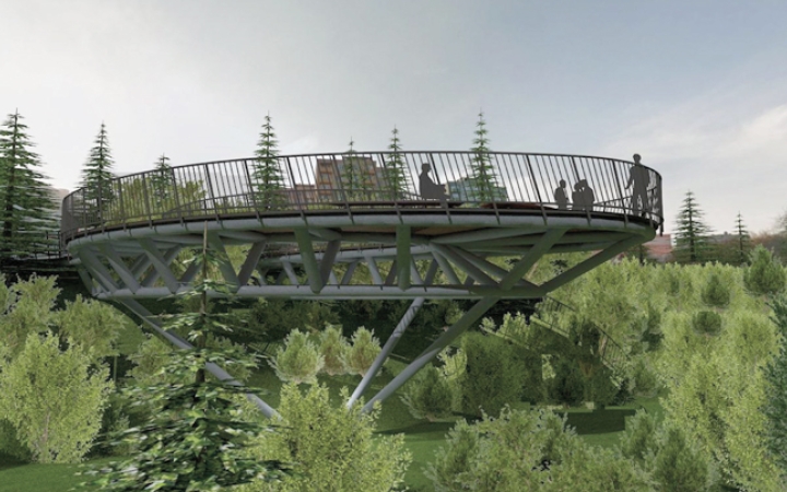 Jövő tavaszra elkészülhet a kilátó