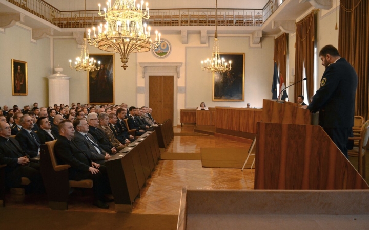 Kapitányi értékelő: csökkenő bűnözés Dunaújvárosban