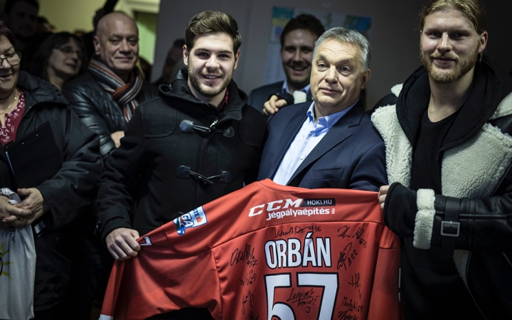 Az Acélbikák is találkoztak a miniszterelnökkel