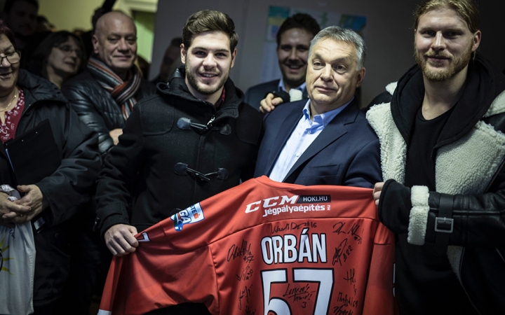 Az Acélbikák is találkoztak a miniszterelnökkel