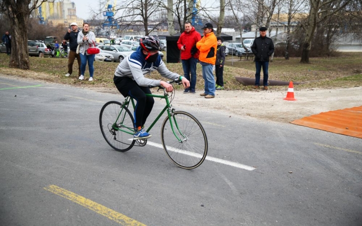Márciusi duatlon a Duna-parton