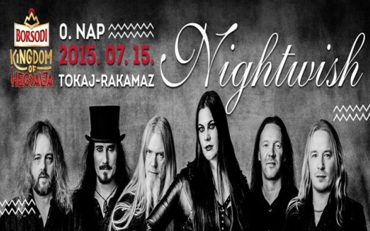 A Nightwish-sel nyit a Hegyalja Fesztivál