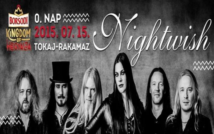 A Nightwish-sel nyit a Hegyalja Fesztivál
