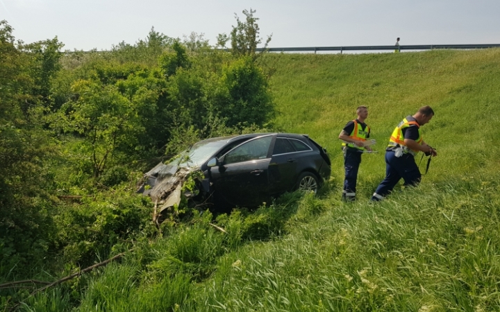 Halálos baleset az autópályán