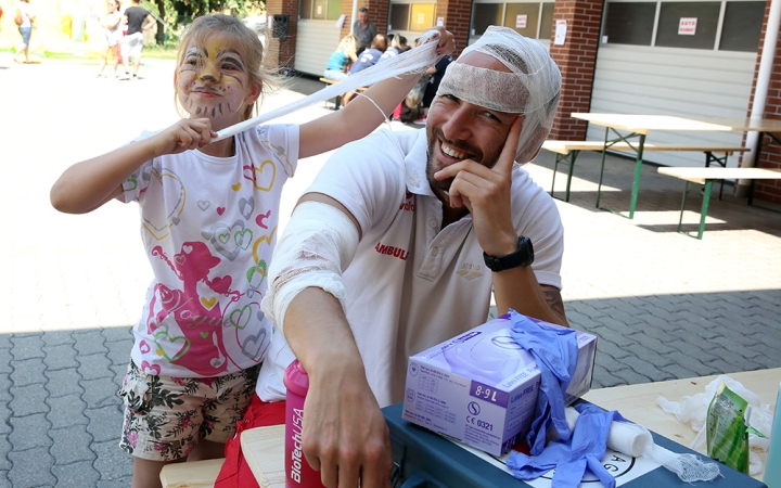 Nyílt nap a mentőállomáson