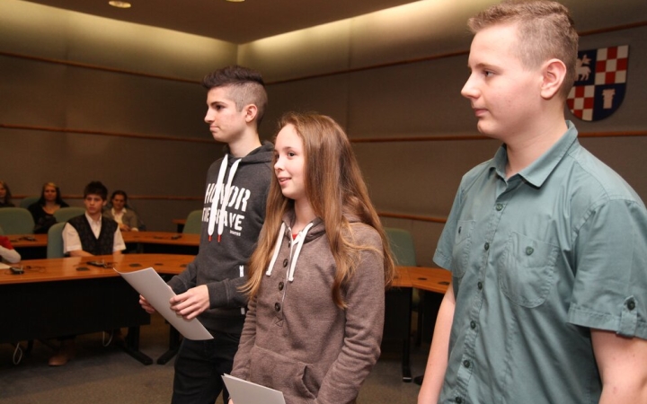 A hónap diákjai: angoloztak, szavaltak, zenéltek