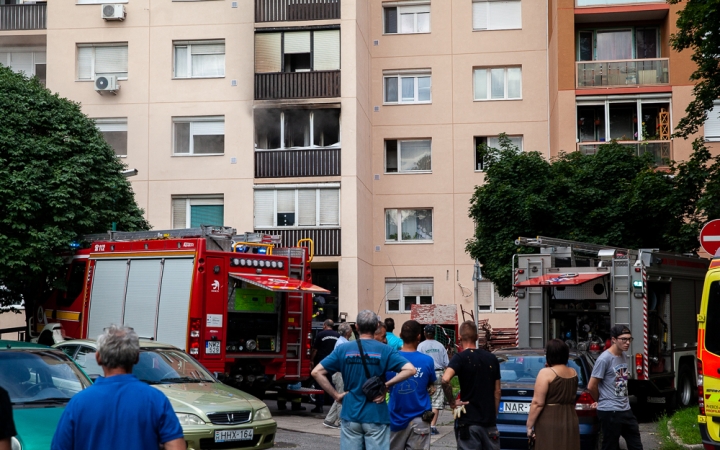 Hőstett a keddi tűzesetnél