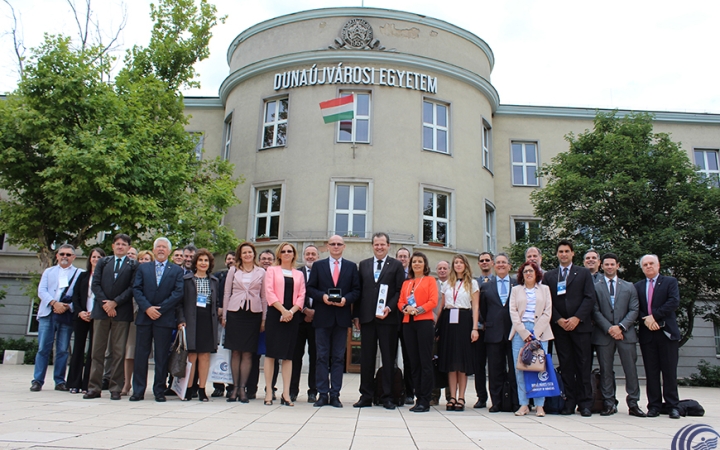 Magas rangú brazil delegáció a Dunaújvárosi Egyetemen