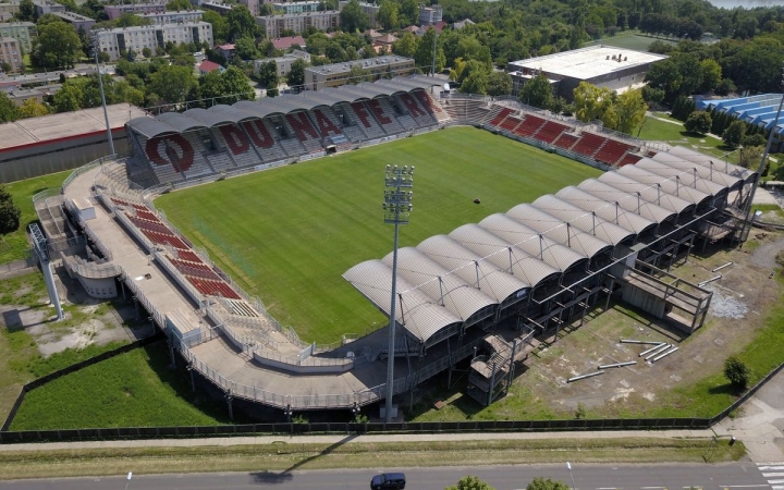 Szépül a stadion!