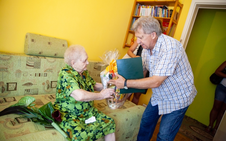 A 95. születésnapján is köszönthették 