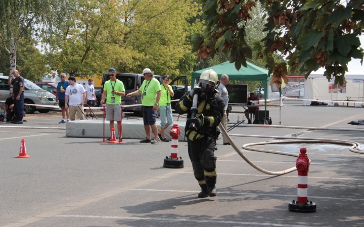 Újvárosi tűzoltó a legerősebbek között
