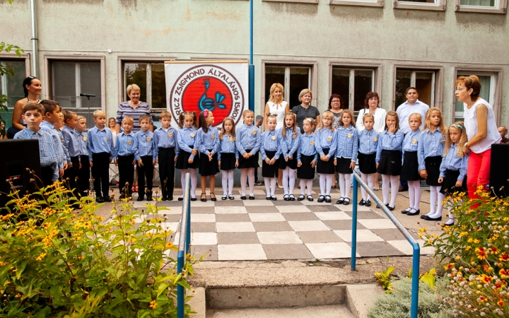 Tanévnyitó a Móriczban