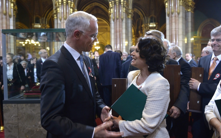 Átadták a Kossuth- és Széchenyi-díjakat