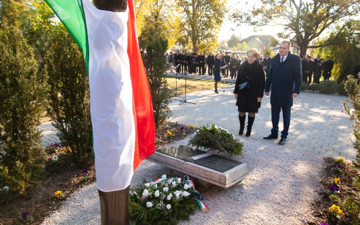 Megemlékezés és díjátadó a nemzeti ünnepen