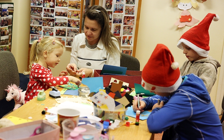 Karácsonyi kavalkád a könyvtárban 