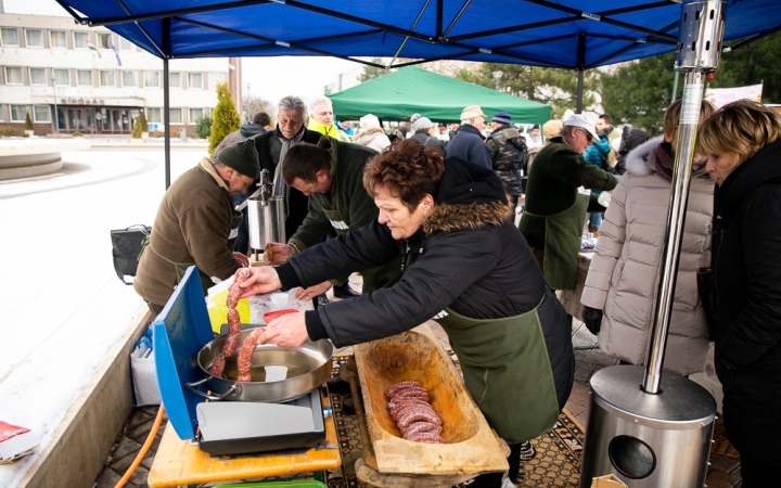 A térség ízei a főtéren