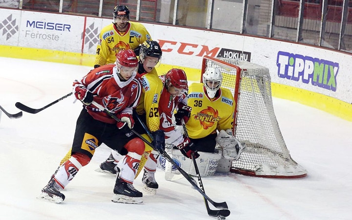 Sorsdöntő meccs előtt az Acélbikák