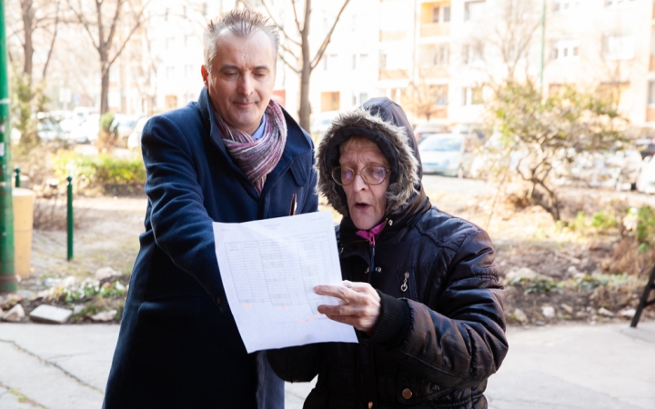 Parkolás - Polgármesteri helyszínbejárás a Rómain